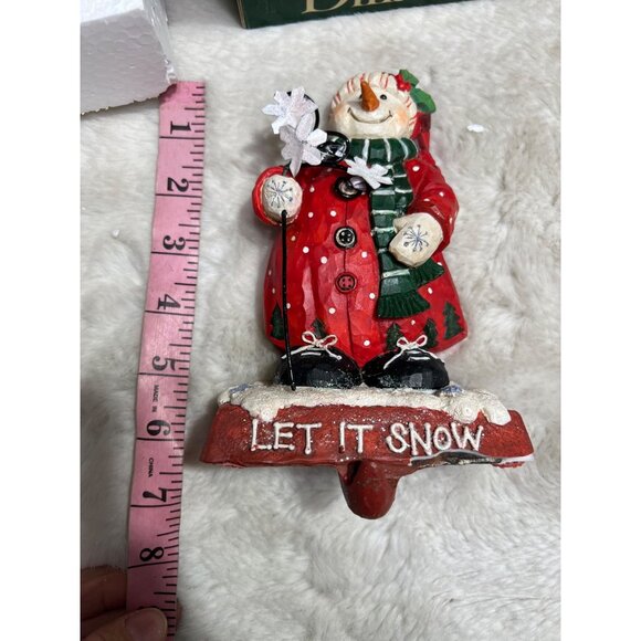 Dillards snowman stocking holder heavy duty - Picture 6 of 6